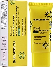 Facial Sun Cream - SkinDivision Face Sunscreen SPF30 — photo N1