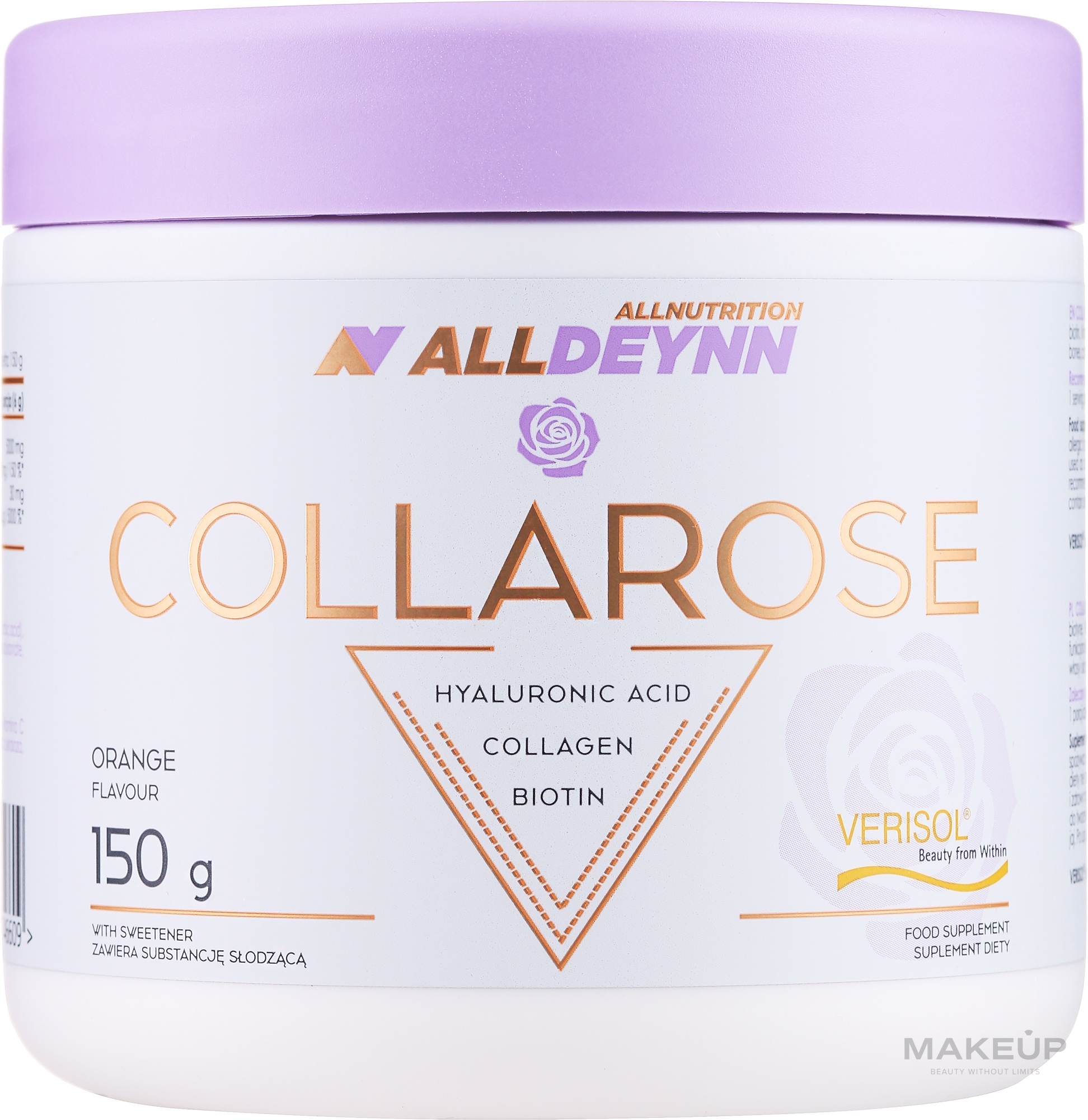 Orange Collagen - AllNutrition AllDeynn CollaRose Orange — photo 150 g