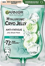 Fragrances, Perfumes, Cosmetics Hyaluron Sheet Mask - Garnier Skin Naturals Hyaluronic Cryo Jelly Sheet Mask
