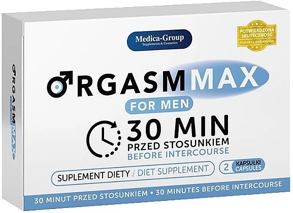 Capsules for Sexual Potency Increase - Medica-Group Orgasm Max For Men — photo N1