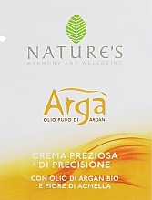 Fragrances, Perfumes, Cosmetics Face Cream with Argan Oil - Nature's Arga Cream (sample)