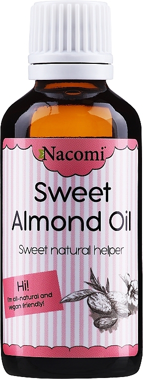 Sweet Almond Body Oil - Nacomi Natural — photo N2