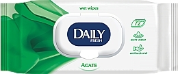 Fragrances, Perfumes, Cosmetics Universal Wet Wipes, with a valve - Daily Fresh Wet Wipes Agate