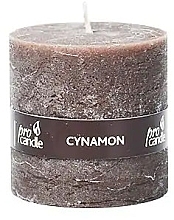 Fragrances, Perfumes, Cosmetics Scented Candle 'Cinnamon', 7.5x7.5 cm - ProCandle Cinnamon Scent Candle