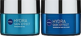 Face Care Set - Nivea Hydra Skin (cr/2x50ml) — photo N2