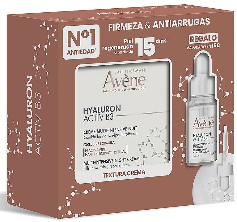 Set - Avene Hyaluron Activ B3 (f/ser/10ml+f/cream/50ml) — photo N1