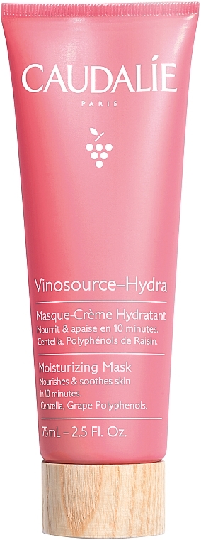 Moisturizing Face & Eye Mask - Caudalie Vinosource-Hydra Moisturizing Mask — photo N1