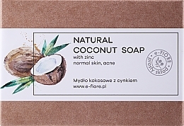 Natural Zinc Soap with Coconut Oil - E-Fiore Natural Zinc Soap With Coconut Oil — photo N1