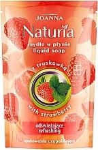 Fragrances, Perfumes, Cosmetics Strawberry Liquid Soap - Joanna Naturia Body Strawberry Liquid Soap (Refill)