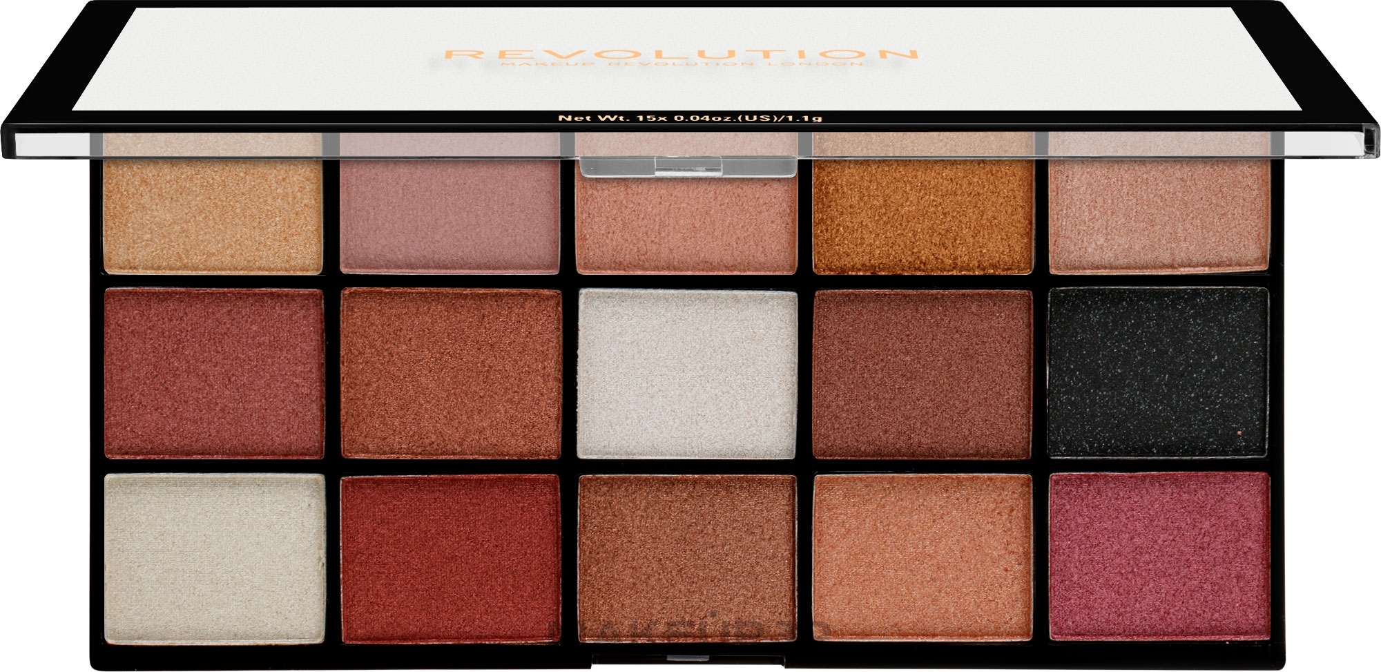 Eyeshadow Palette - Makeup Revolution Division Re-loaded Palette — photo Affection