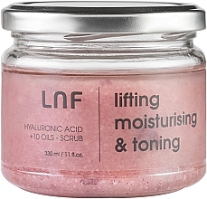 Lifting Salt Body Scrub with Draining Effect - Luff Lifting, Moisturizing & Toning Monoi-Raspberry Salt Scrub — photo N1