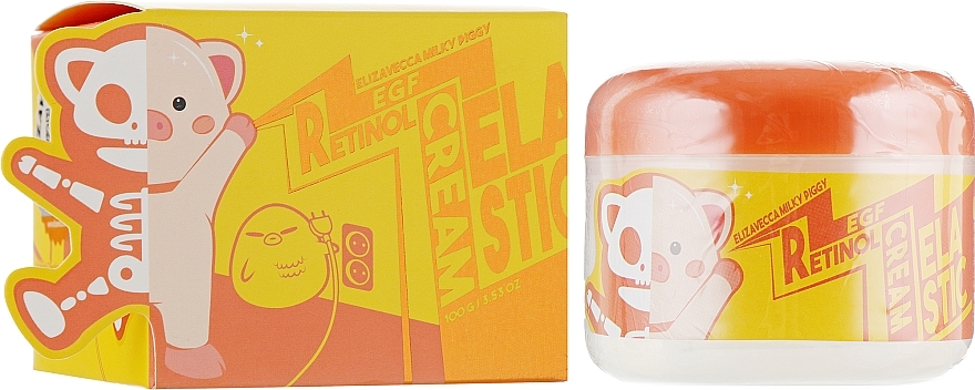 Retinol & EGF Cream - Elizavecca Milky Piggy EGF Elastic Retinol Cream — photo N1