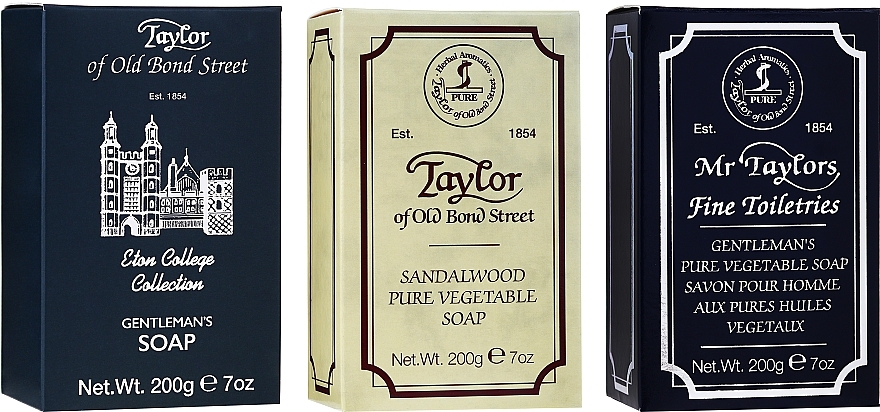 Set - Taylor of Old Bond Street (soap/200g x 3) — photo N2