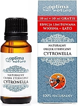 Fragrances, Perfumes, Cosmetics Citronella Essential Oil - Optima Natura 100% Natural Essential Oil Citronella