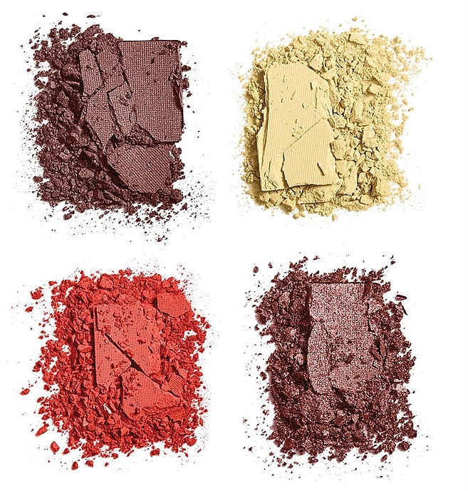 Eyeshadow Palette - I Heart Revolution Chocolate Eyeshadow Palette Lemon Drizzle — photo N3