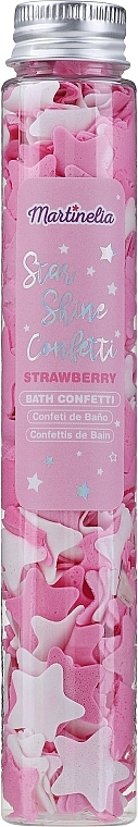 Confetti Bath Salt - Martinelia Starshine Bath Confetti Strawberry — photo N1