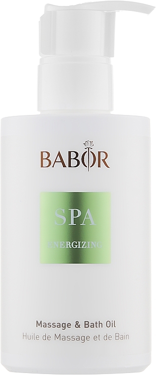 Massage & Bath Oil - Babor Energizing Massage & Bath Oil — photo N2