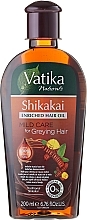 Fragrances, Perfumes, Cosmetics Hair Oil - Dabur Vatika Indian Acacia Enriched Hair Oil Mild Care For Greying Hair