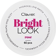 Fragrances, Perfumes, Cosmetics Rose Hydrogel Eye Patches - Clavier Bright Look Rose Hydrogel Eye Patch