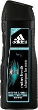 Fragrances, Perfumes, Cosmetics Hair Shampoo - Adidas Extra Fresh Shampoo