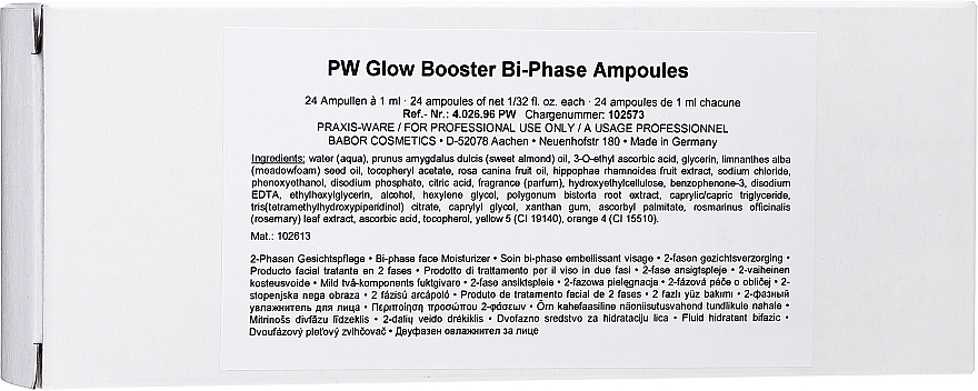 Glow Booster Bi-Phase Ampoules - Babor Glow Booster Bi-Phase — photo N3