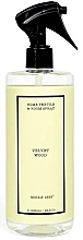 Fragrances, Perfumes, Cosmetics Textile Spray - Cereria Molla Velvet Wood Home Textile & Room Spray