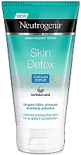 Fragrances, Perfumes, Cosmetics Facial Gel Scrub - Neutrogena Skin Detox Cooling Gel Scrub