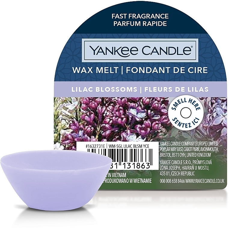 Scented Wax Melts - Yankee Candle Wax Melt Lilac Blossoms — photo N1