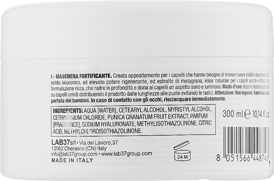 Pomegranate Fortifying Hair Mask - Italicare Fortifying Mask — photo N2