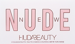 Shadow Palette - Huda Beauty The New Nude Eye Shadow Palette — photo N2