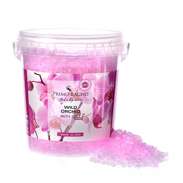 Wild Orchid Bath Salt - Primo Bagno Wild Orchid Bath Salts — photo N1