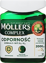 Fragrances, Perfumes, Cosmetics Dietary Supplement "Complex Omega-3 + D3 + K2" - Mollers