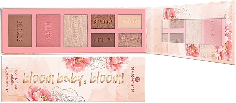 Makeup Palette - Essence Bloom Baby, Bloom! Eye & Face Palette — photo N1