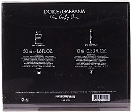 Dolce&Gabbana The Only One - Set (edp/50ml + edp/10ml) — photo N4