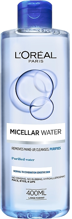 Micellar Hypoallergenic Water - L'Oreal Paris Ideal Fresh Micellar Water — photo N1