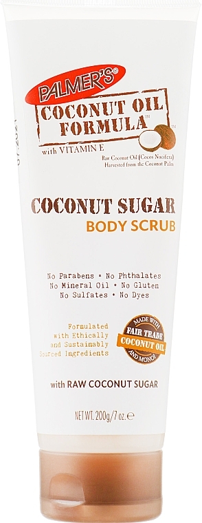 Sugar Body Scrub with Coconut Oil - Palmer's Coconut Oil Formula Coconut Sugar Body Scrub — photo N1