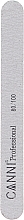 Medium Grain Nail File "Straight", 80/100 - Canni — photo N2