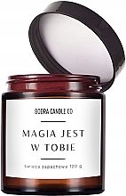 Fragrances, Perfumes, Cosmetics Scented Soy Candle in Jar 'Magic in You' - Bodra