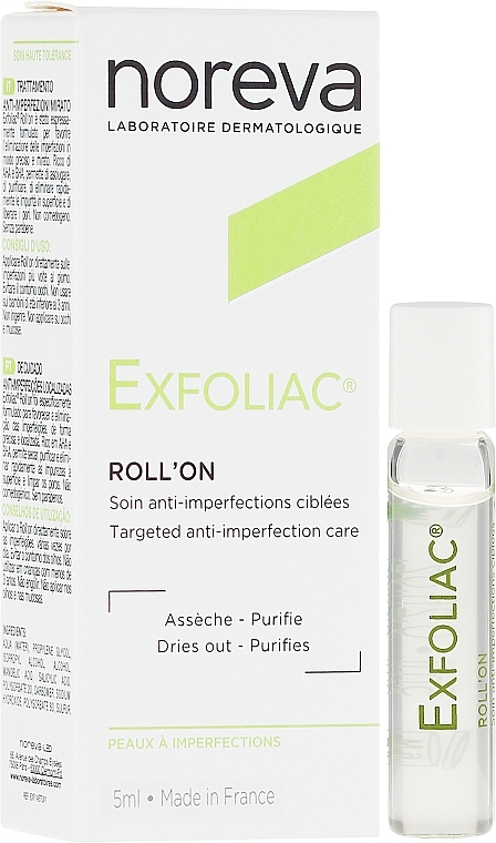 Roll-On Spot Care - Noreva Laboratoires Exfoliac Roll-On Anti-Imperfections — photo N1