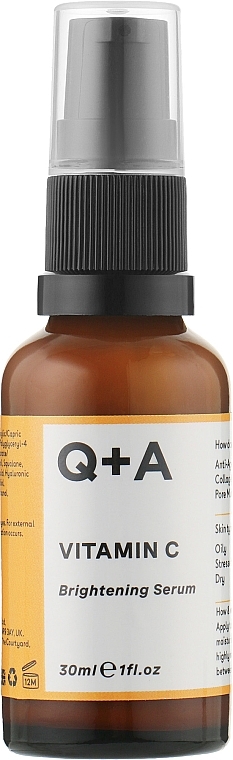 Brightening Face Serum - Q+A Vitamin C Brightening Serum — photo N1