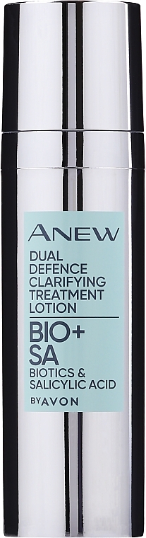 Clarifying Body Lotion - Avon Anew Dual Defence Clarifuing Lotion Biotics & Salicylic Acid — photo N1