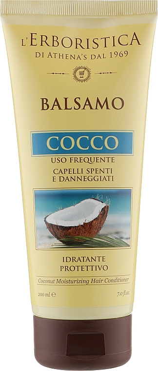 Coconut Oil Conditioner - Athena's Erboristica Cocco — photo N1