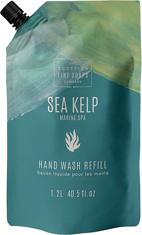 Liquid Hand Soap - Scottish Fine Soaps Sea Kelp Hand Wash Refill (doypack) — photo N1