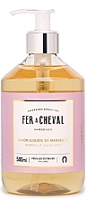 Fragrances, Perfumes, Cosmetics Fig Leaf Marseille Liquid Soap - Fer A Cheval Marseille Liquid Soap Fig Leaves