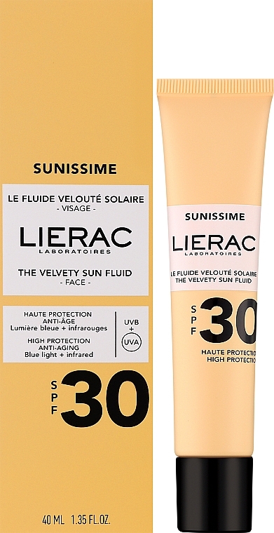 Lierac Sunissime The Velvet Sun Fluid SPF30 - Lierac Sunissime The Velvety Sun Fluid SPF30 — photo N2