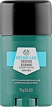 Fragrances, Perfumes, Cosmetics Maca Root & Aloe Deodorant - The Body Shop Maca Root & Aloe Fresh Kick Deodorant