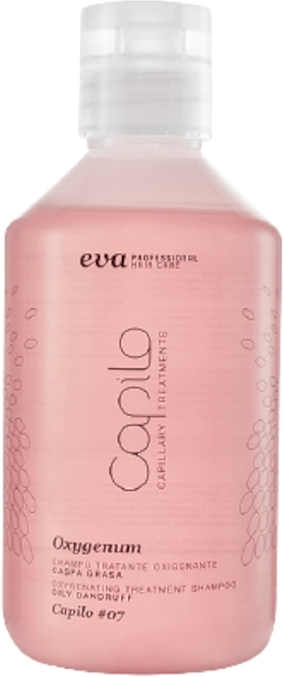 Therapeutic Shampoo for Oily Dandruff - Eva Professional Capilo Oxygenum Shampoo #07 — photo N2