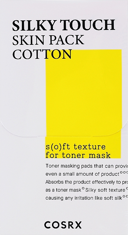 Cotton Pads - Cosrx Silky Touch Skin Pack Cotton — photo N1