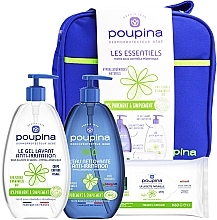 Fragrances, Perfumes, Cosmetics セット - Poupina Les Essentiels Kit (cl/gel/485ml + cl/water/485ml + wipes + bag)	