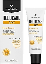 Sunscreen Fluid Cream for All Types of Skin - Cantabria Labs Heliocare 360º Fluid Cream SPF 50+ Sunscreen — photo N3